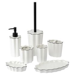 Мыльница Camellia, белая