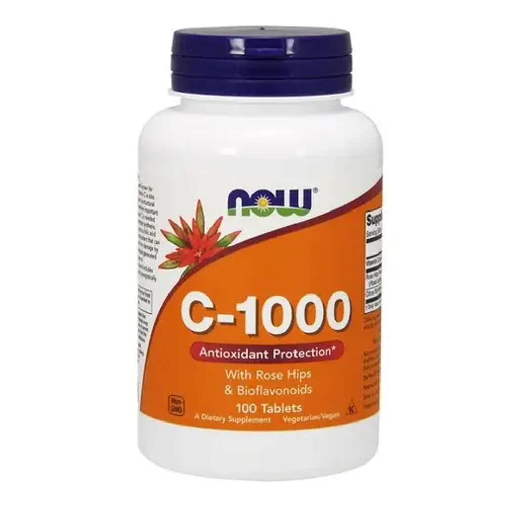 Now Foods Витамин C-1000 с биофлавоноидами - 100 таблеток