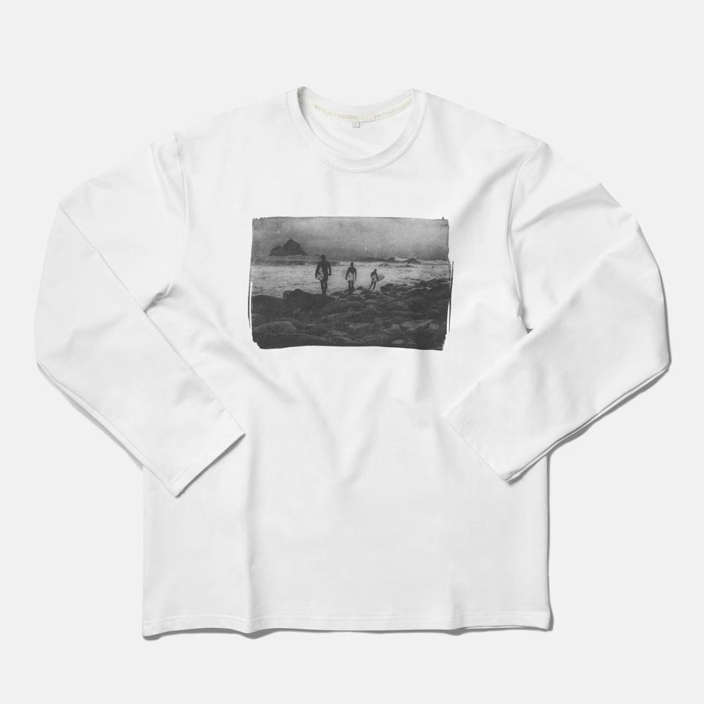 Лонгслив WHITELAB x MIKPEP White