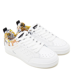 Кожаные кроссовки Versace Jeans Couture - белый(76YA3SD6ZPA55)