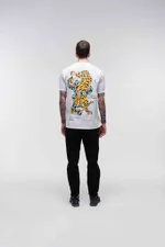 Футболка Old Lizard Title Fight Белая