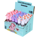 Мыльные пузыри «Единорожек», 14 см, 40мл, цвет микс