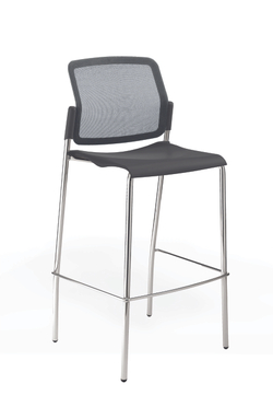 Movie стул барный со спинкой-сеткой