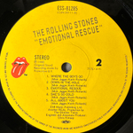 The Rolling Stones ‎– Emotional Rescue (Япония 1980г.)