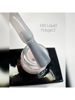 Жидкий полигель ElliS 10 мл молочно-розовый