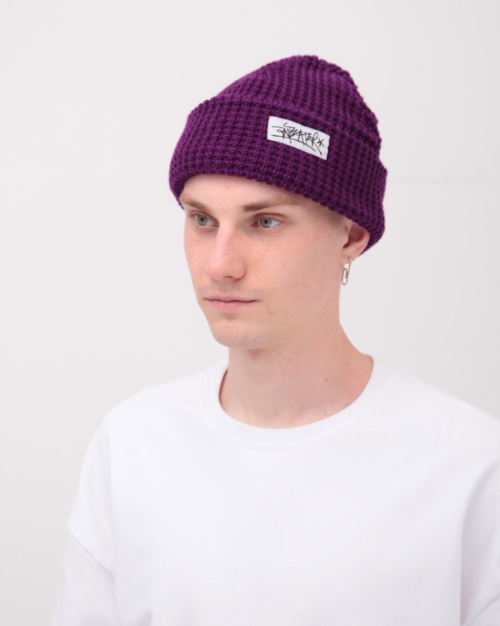 Шапка ANTEATER Waffle Violet