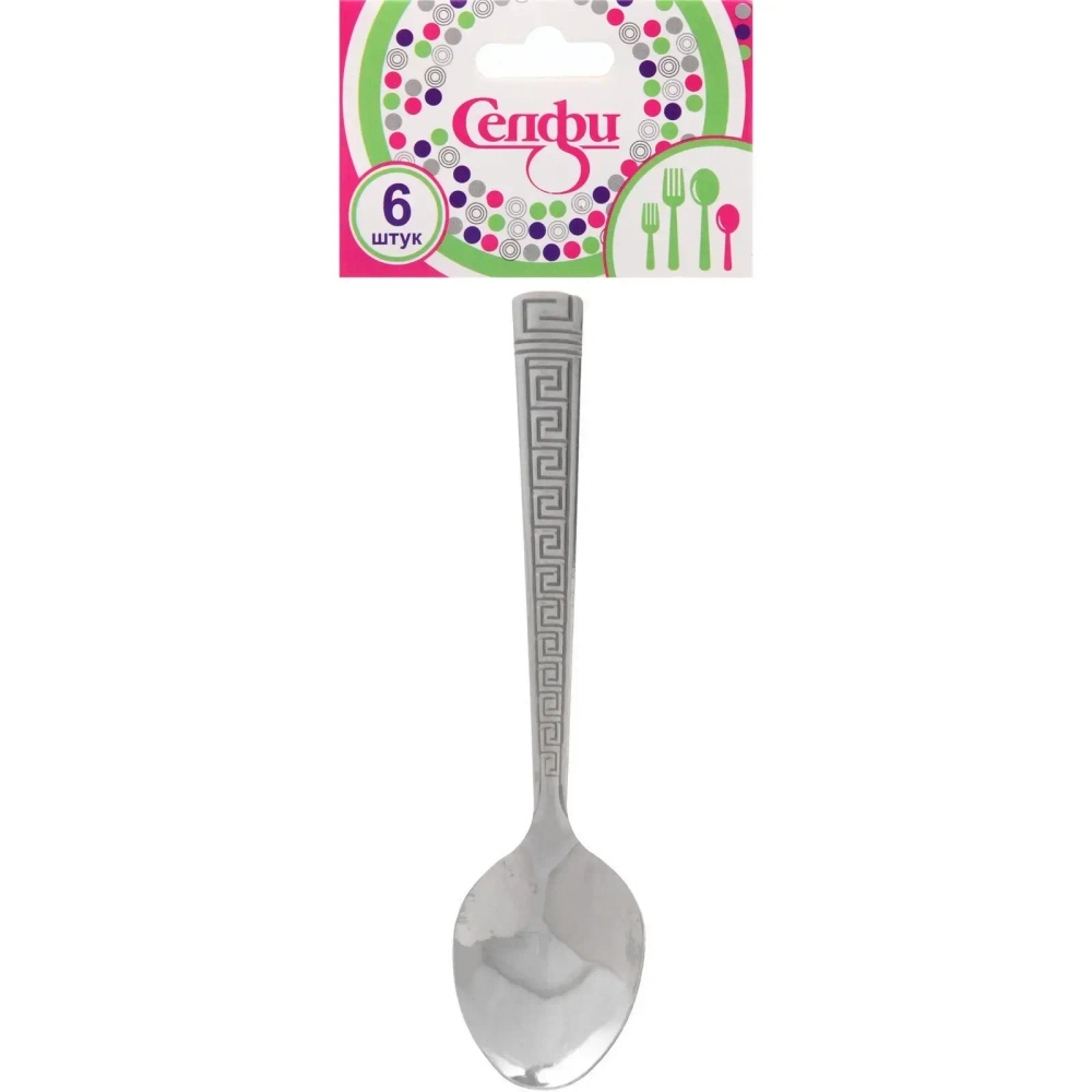 Набор ложек чайных 6шт «Греческий узор»