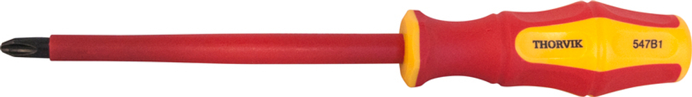 SDPI180 Отвертка стержневая диэлектрическая крестовая VDE 1000V, PH1x80 мм