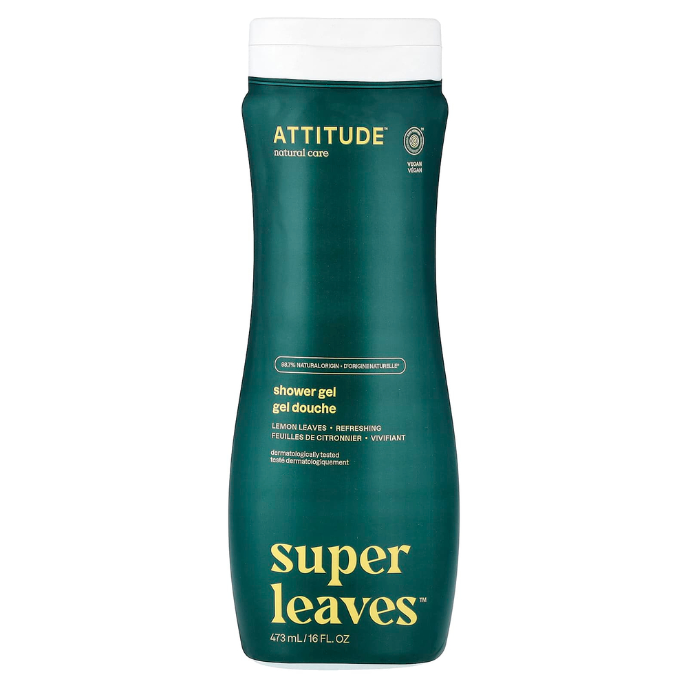 ATTITUDE, Super Leaves™, гель для душа, 473 мл (16 жидк. унций)