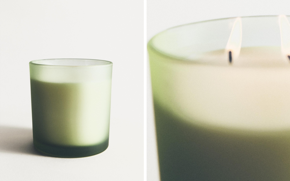 Zara Home Ароматическая свеча Tuberose, 350 г, аромат для дома