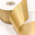 Лента Атласная 5см х 28м Сатин (Золотой)