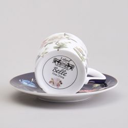 КОФЕЙНЫЙ НАБОР LEFARD "BELLE" НА 2 ПЕР. 4 ПР. 100 МЛ (КОР=24НАБ.)