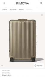 Дорожный чемодан Rimowa