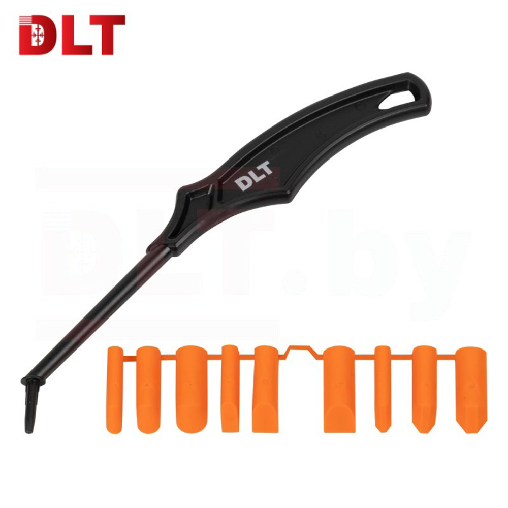 Набор шпателей для силикона DLT Silicone, комплект 9 насадок