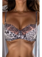 Бюстгальтер гладкий с косточками большие размеры