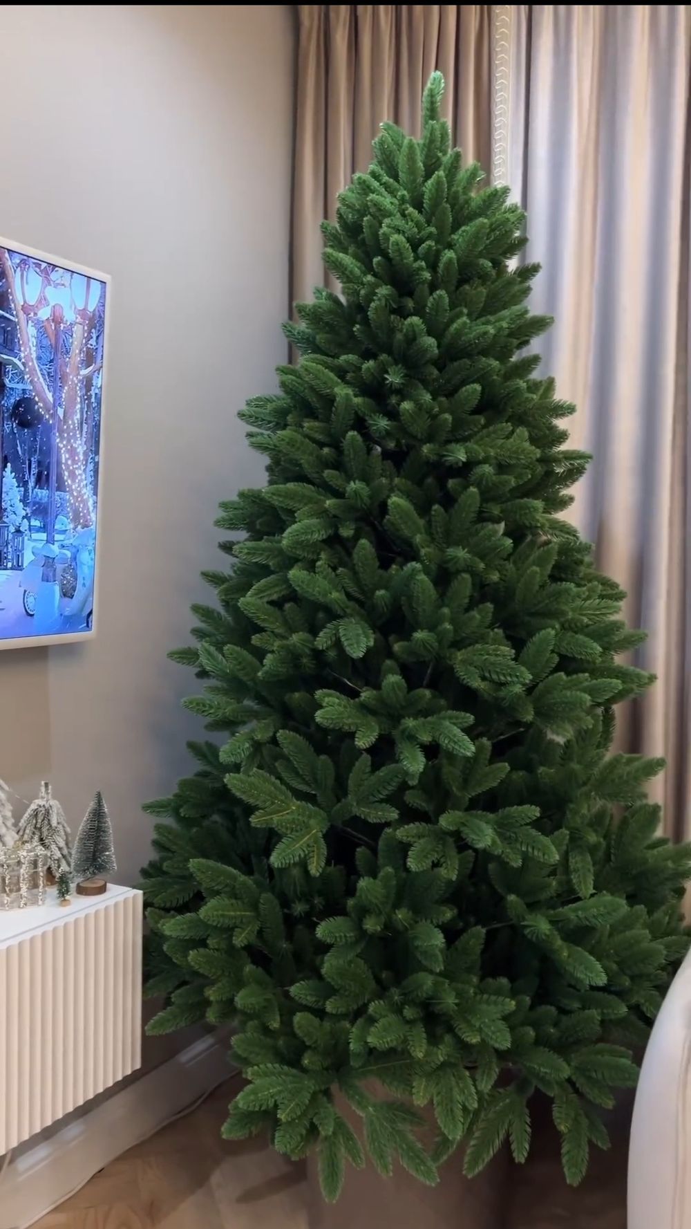 Ель искусственная «Олимпия» (Литая хвоя) от 1,2 м до 3,65 м