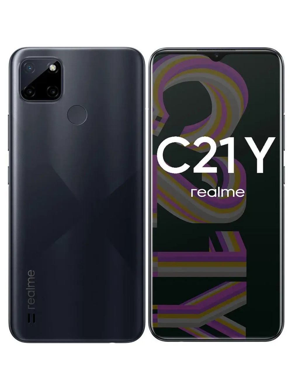 6,5" Смартфон C21Y 3/32 ГБ 6040397 BLACK