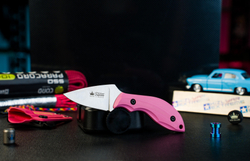 Туристический нож Hammy Elmax StoneWash Pink Kydex