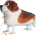 Фольгированный шар-фигура ходячая «Собака» в ассортименте