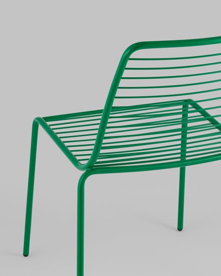 Стул Дели металл зеленый