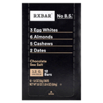RXBAR, Protein Bar, шоколадная морская соль, 12 батончиков, 52 г (1,8 унции)