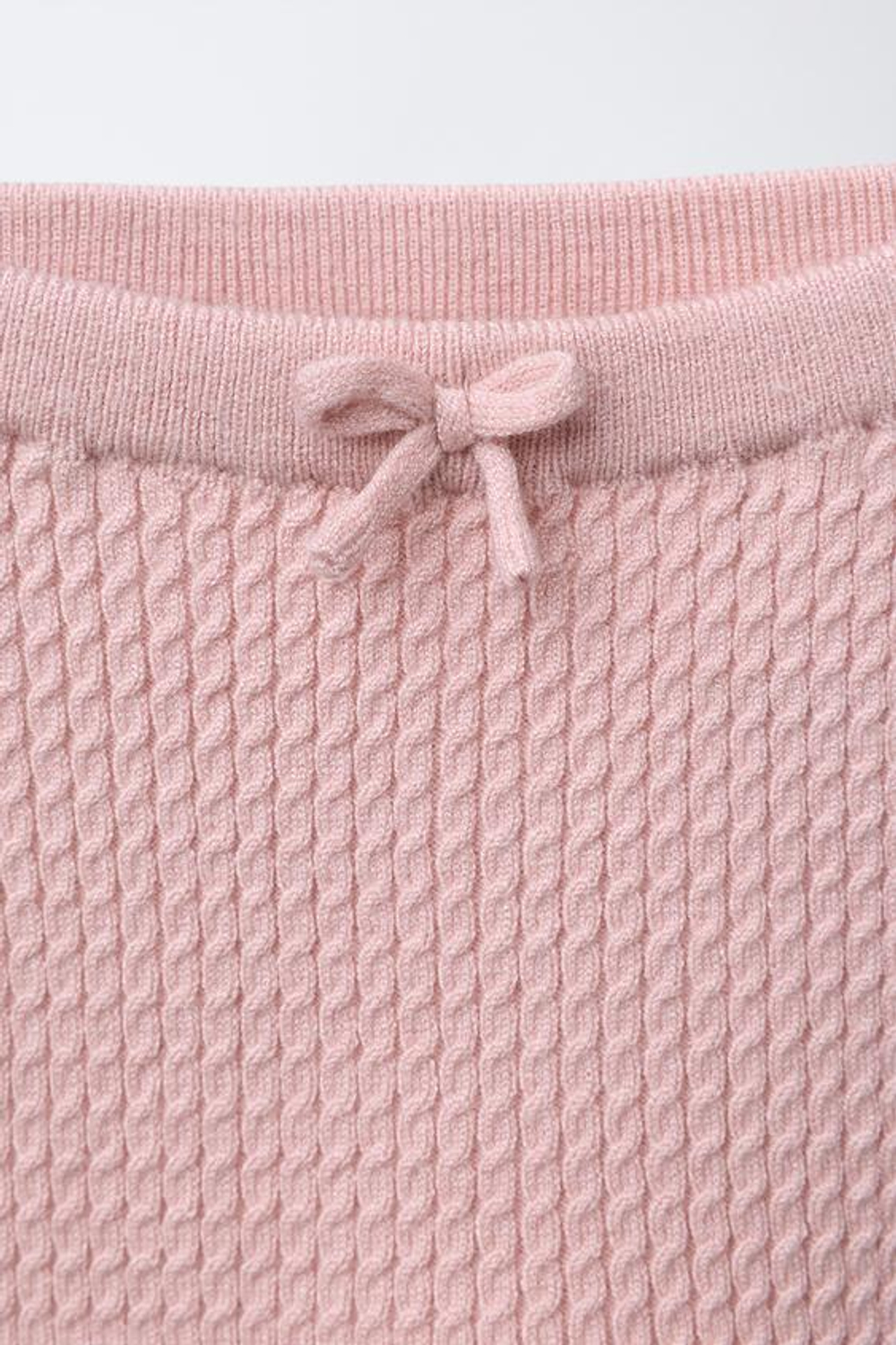 ZARA ЛЕГИНСЫ В РУБЧИК, СВЕТЛО-РОЗОВЫЙ