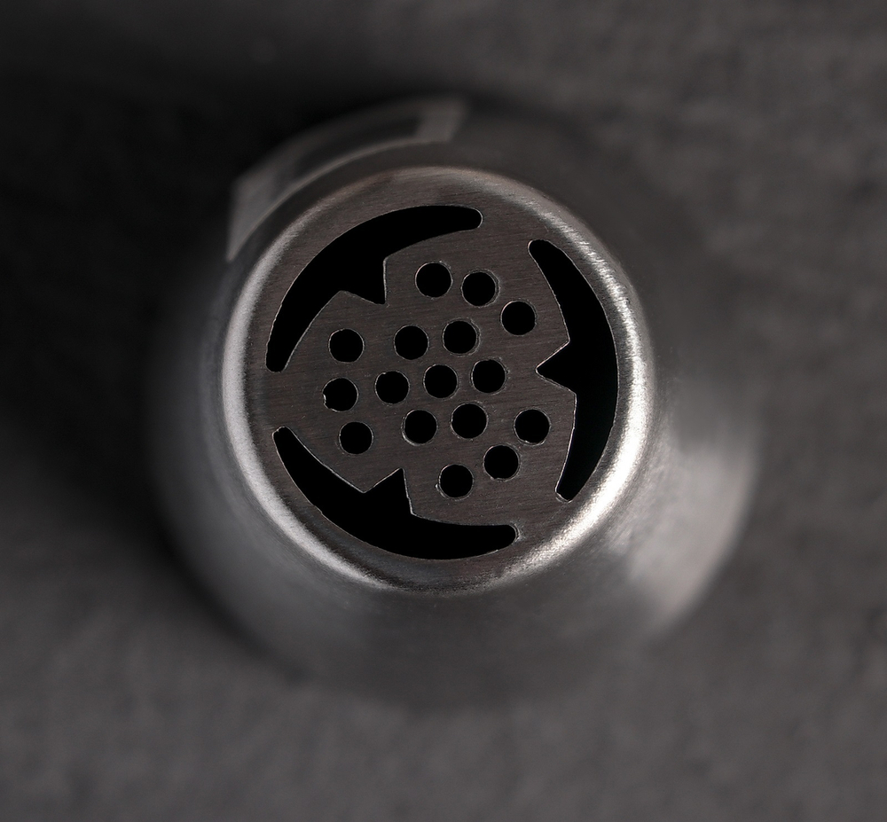 Насадка кондитерская «Роза малазийская», d=3,7 см, выход 2 см, нержавеющая сталь