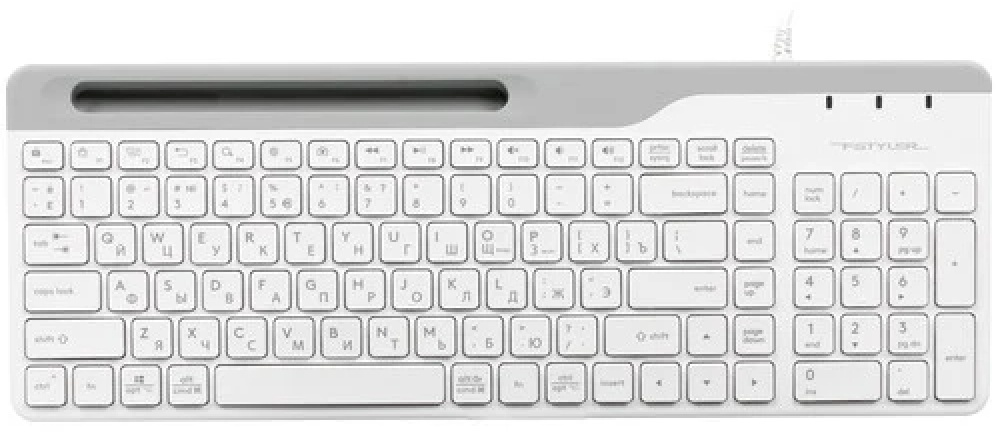 Клавиатура A4Tech Fstyler FK25 белый
