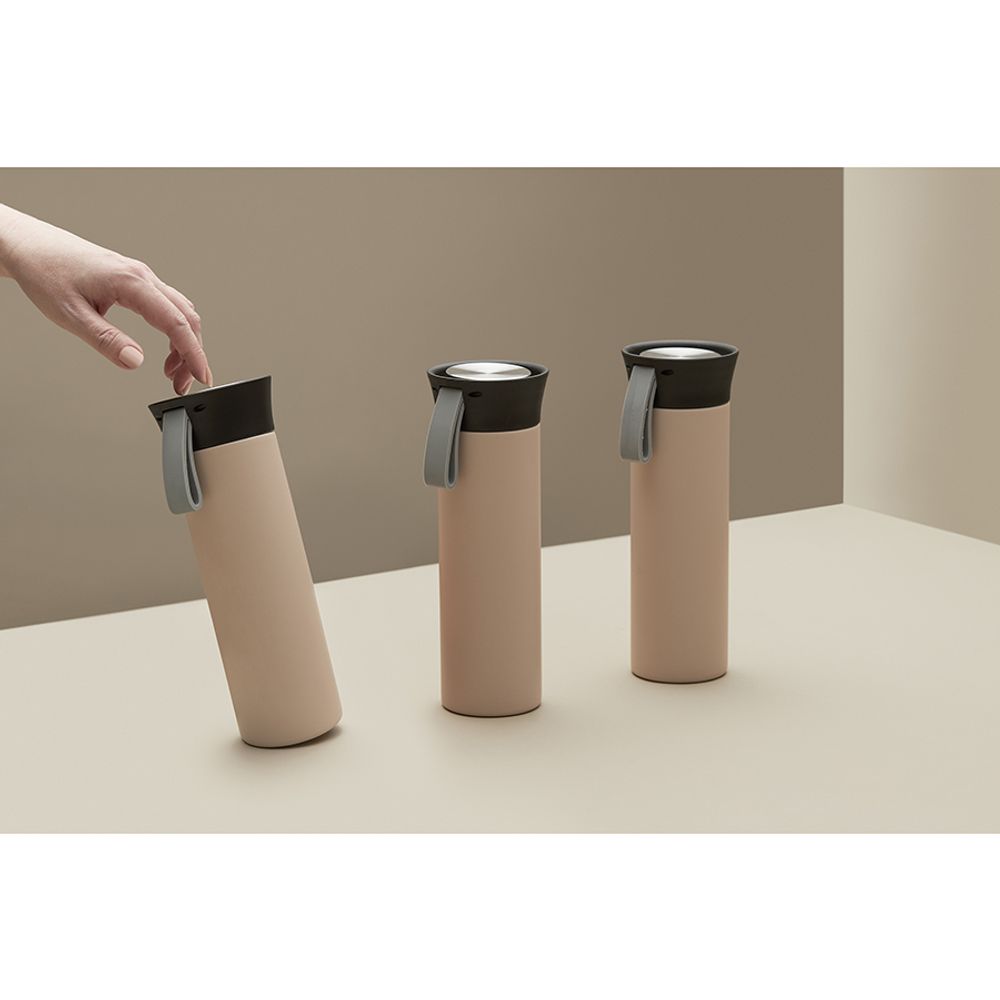 Термокружка Keep Heat, 500 мл, кремовая