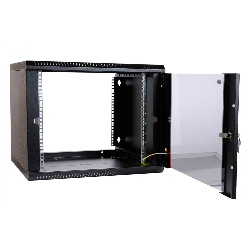 ШРН-Э-12.350-9005 шкаф настенный 12U 600x350 ЦМО