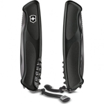 Нож Victorinox RangerGrip 55, 130 мм, 12 функций, черный