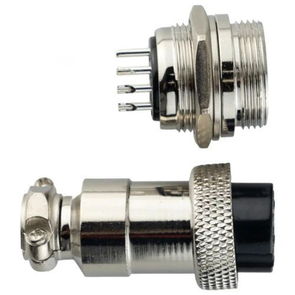 Авиационный разъем GX20 10Pin (штекер+гнездо)