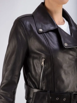 Косуха женская натуральная куртка кожаная Турция