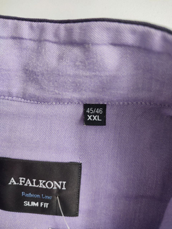 Рубашка A.Falkoni однотонная 60 размер