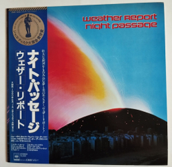 Винтажная виниловая пластинка LP Weather Report Night Passage (Japan 1980) (Obi 1)