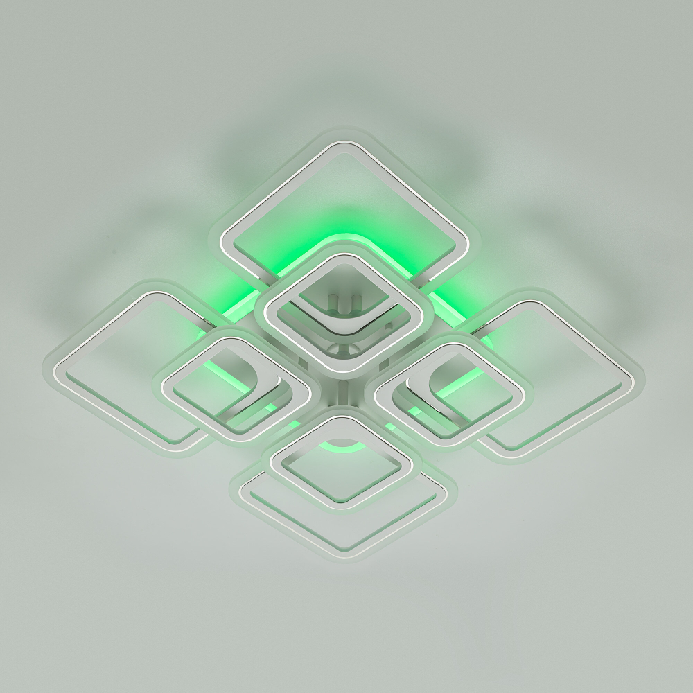 Citilux Марсель Смарт CL232A180E RGB Умная люстра Белая