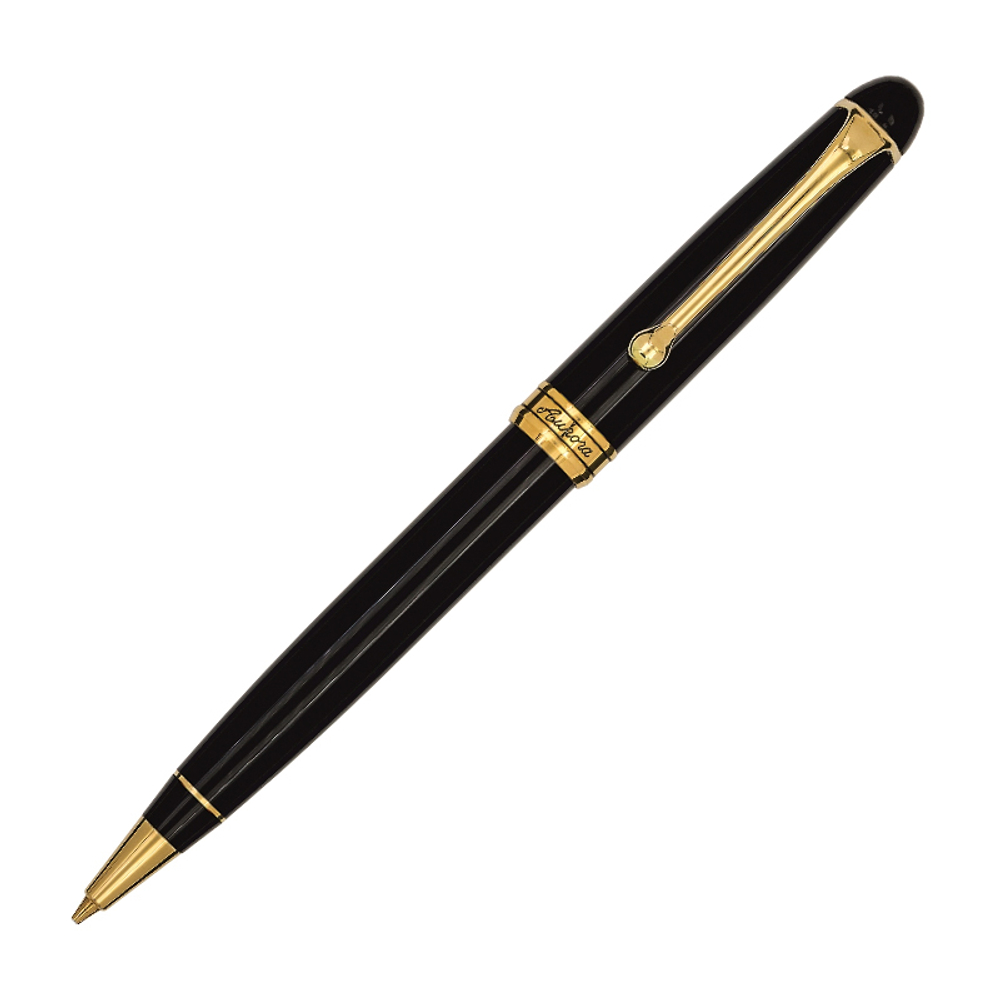 Шариковая ручка Aurora Ottantotto black GT, в подарочной коробке