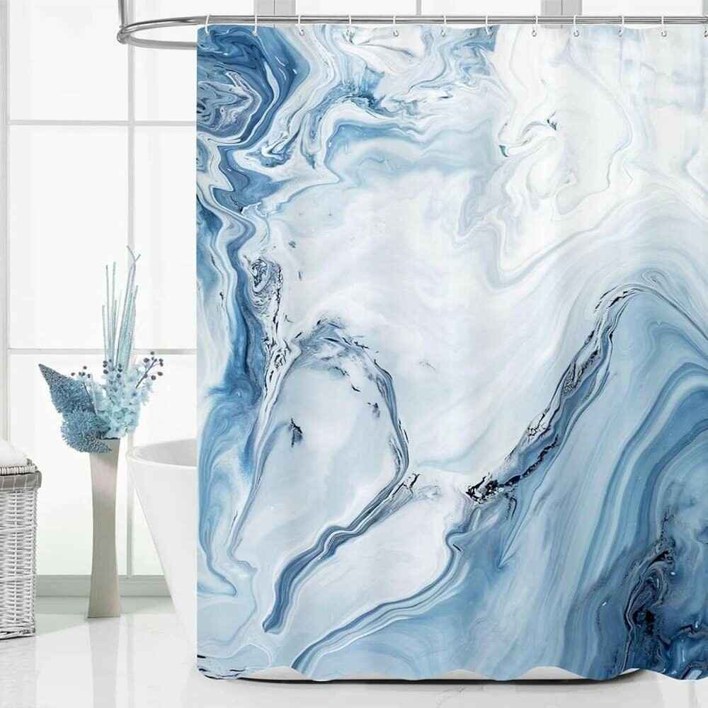 Штора для ванной 180*180см тканевая, HC1129