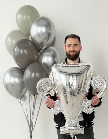 "Воля к победе" (набор из 10 шаров) №2331