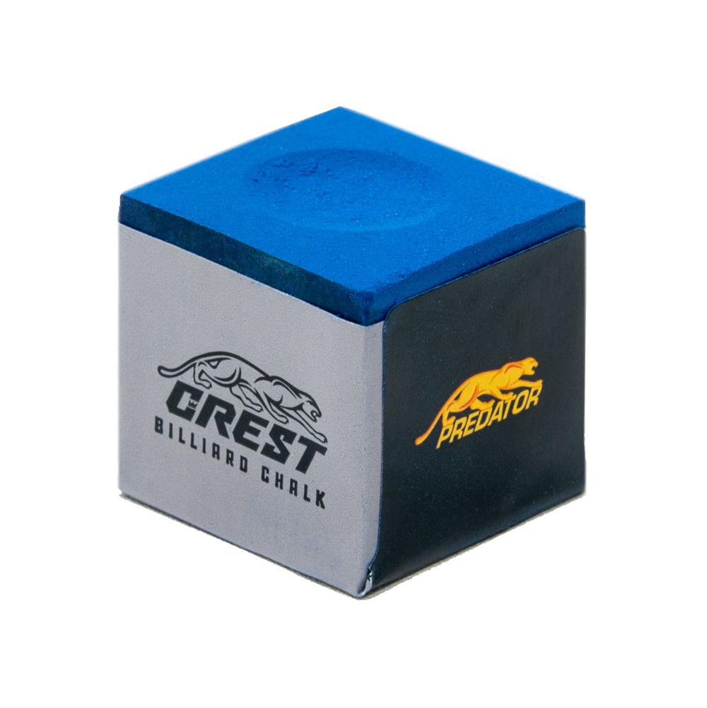Мел бильярдный "Predator Crest" Blue 144шт.