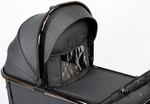 Детская коляска Peppy Tecla 3 в 1 Shadow Antrazit Chrome Edition (Графитовый)