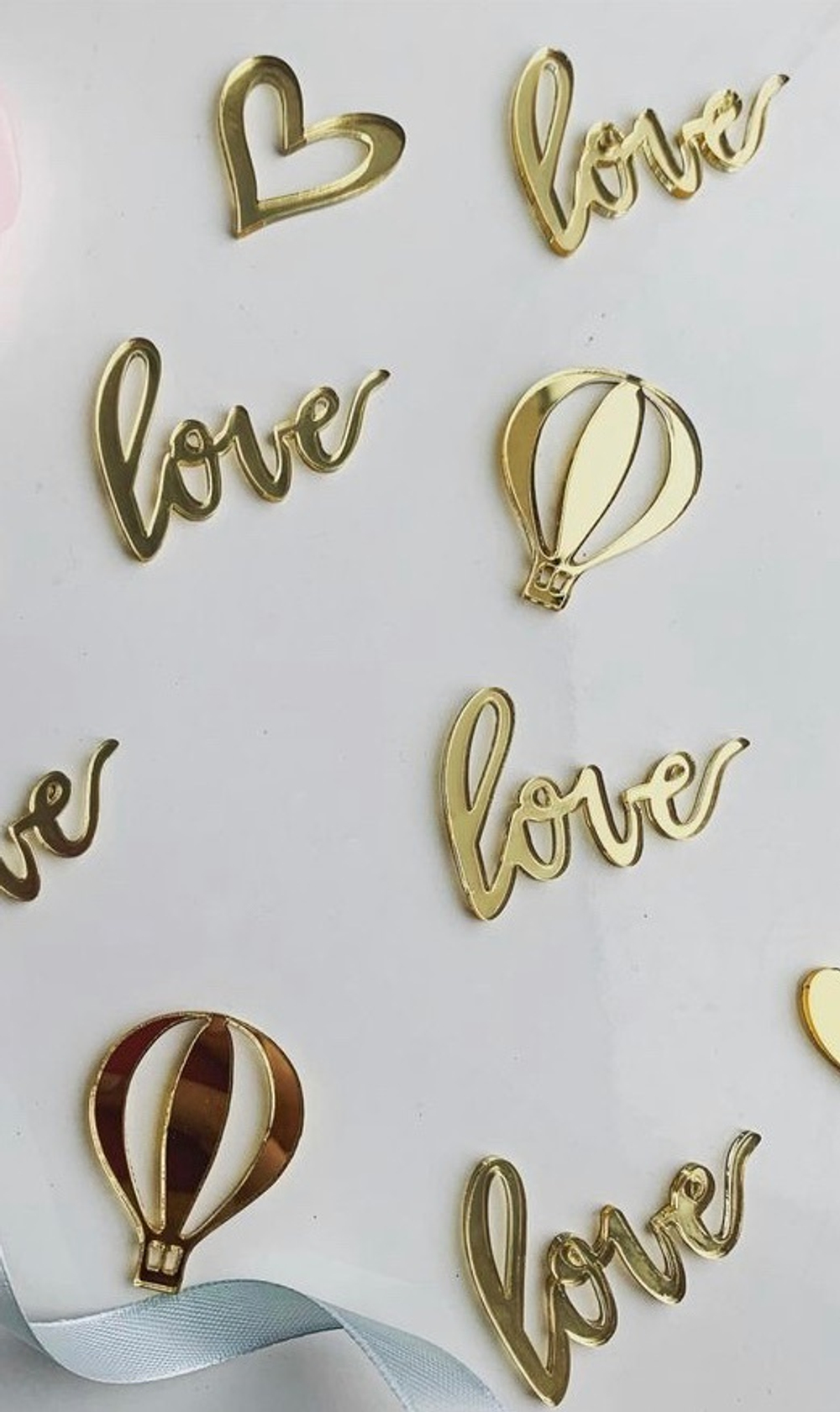 Love, 5 шт ( толстенький шрифт)