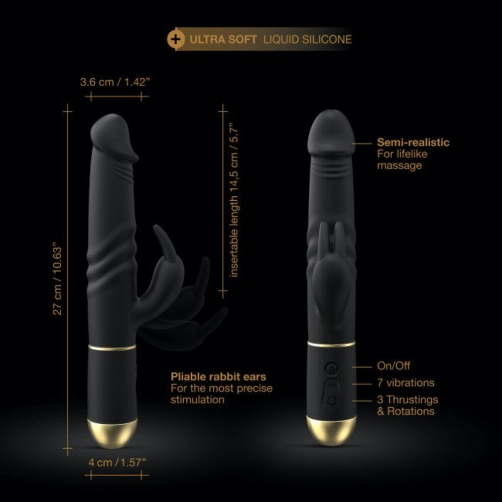 Вибратор-кролик Dorcel FURIOUS RABBIT 2.0
