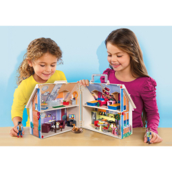 Playmobil - Портативный домик для кукол с оборудованием 70985