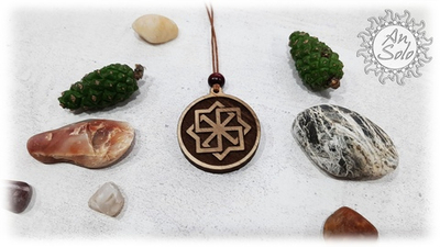 Оберег круглый "Молвинец"