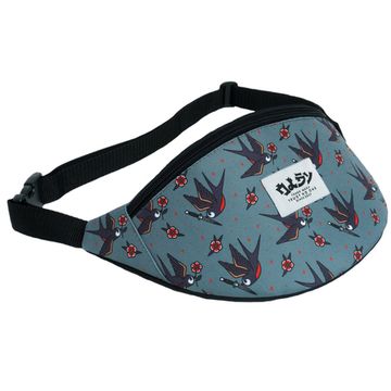 Поясная сумка OLDY. Ласточка. Серый