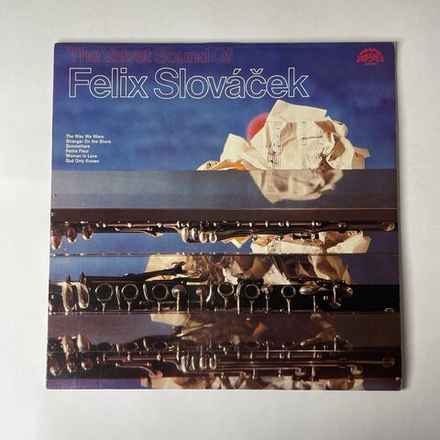 Винтажная виниловая пластинка LP Felix Slovacek Феликс Словачек, The Velvet Sound Of Felix Slovacek (Чехословакия 1982)