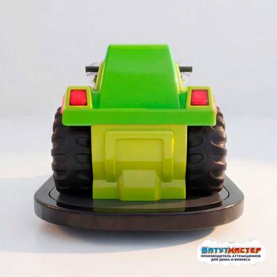 Электробампер «Зелёный Турбо» для автодрома, современная подсветка