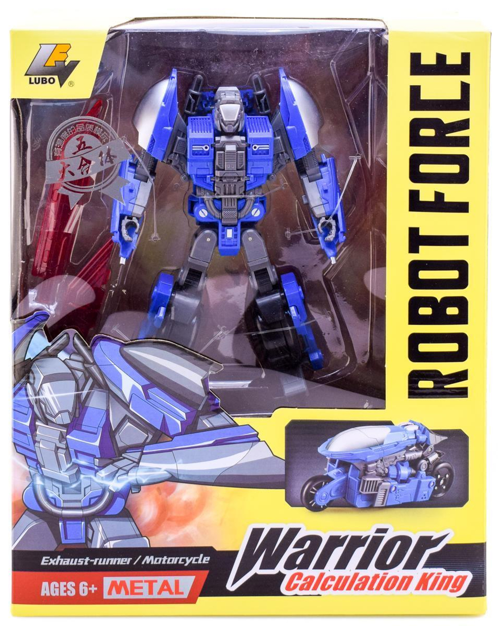 Трансформер-робот, коробка J8033-05-04