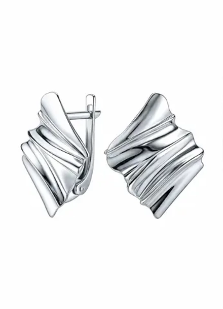 Серьги "Ромбы"